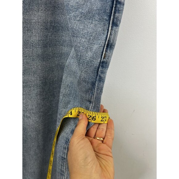 Abercrombie & Fitch Womens 90s Slim Straight Ultra High Rise Jeans Sz 36 22R - Picture 10 of 12